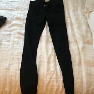 Current Elliot black skinny jean 28